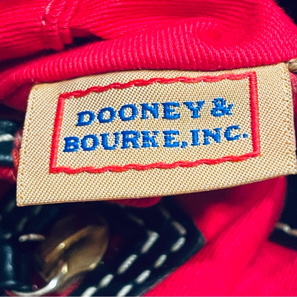Dooney & Bourke Black Leather Messenger Crossbody Bag - Picture 9 of 12